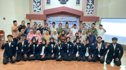 PEMBUKAAN KKN/BBM UNIVERSITAS NEGERI MALANG (UM) DI DESA KARANGAN